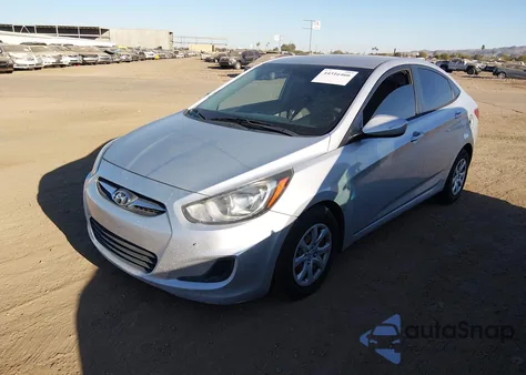 2014 Hyundai Accent Gls z USA, uszkodzony, nr VIN KMHCT4AE7EU652826